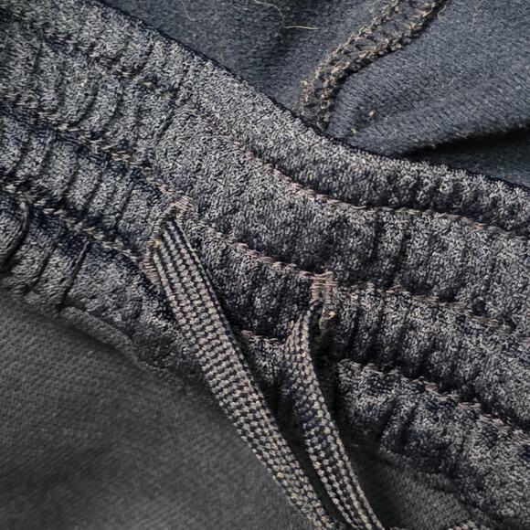 Adidas Track Pants Men’s Medium Navy Blue 3 Stripes Oversized CW5040 - Picture 5 of 8